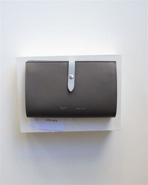 céline large strap wallet replica|celine wristlet.